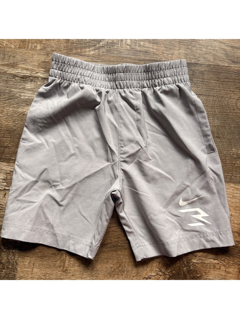 Nike Gray 3 Boys' Athletic Shorts Size 4T